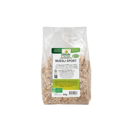 Muesli Sport aux fruits et...
