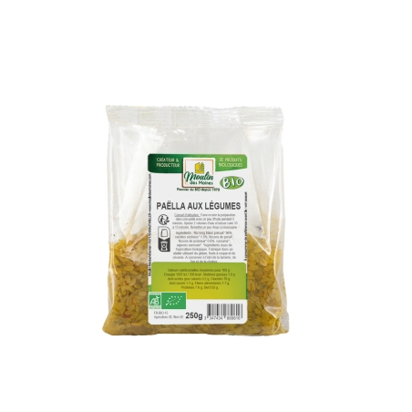 Paëlla aux légumes bio