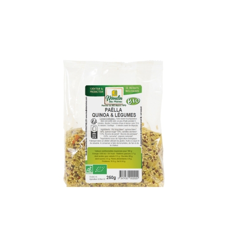 Paëlla de quinoa aux...
