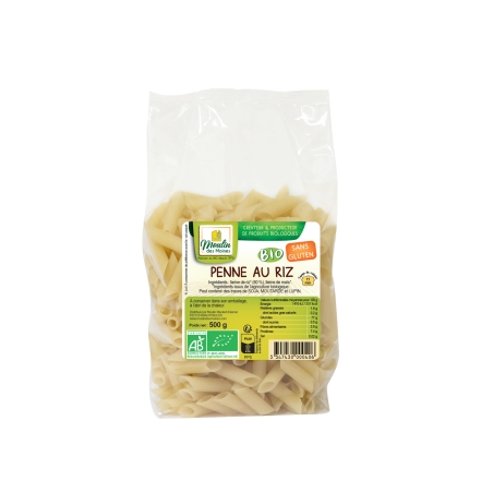 Penne au riz sans gluten bio