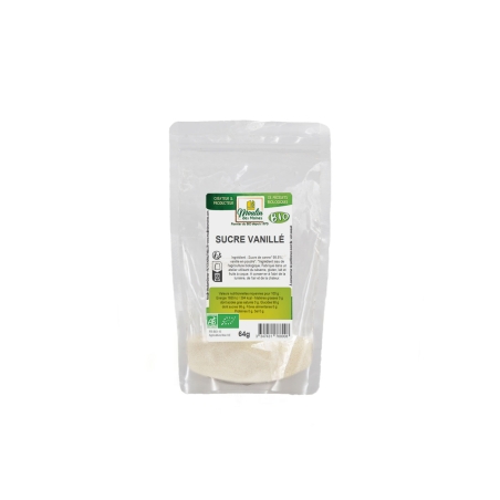 Sucre de canne vanillé bio