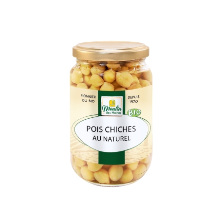 Pois chiches au naturel bio