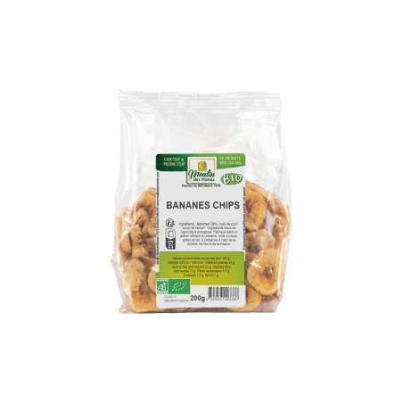 Bananes chips bio