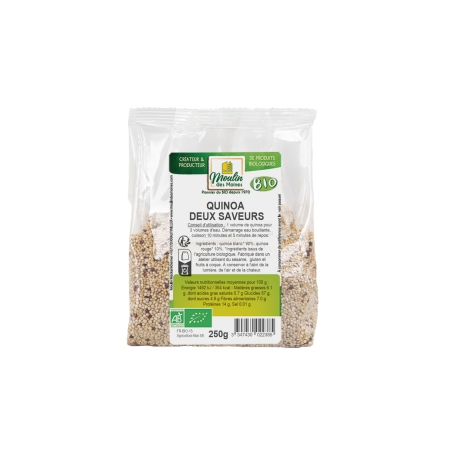 Quinoa 2 saveurs bio