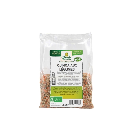 Quinoa aux légumes bio