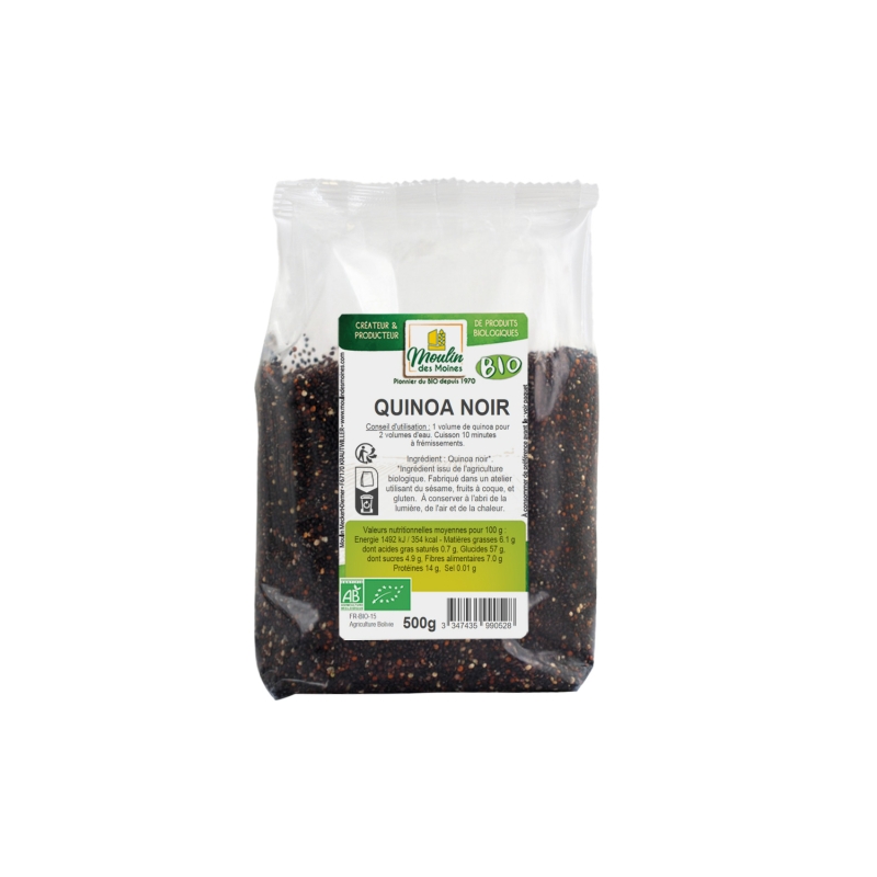 Quinoa noir bio