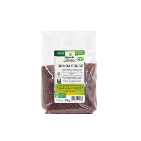 Quinoa rouge bio