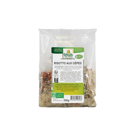 Risotto aux cèpes bio