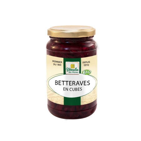 Betteraves en cube bio