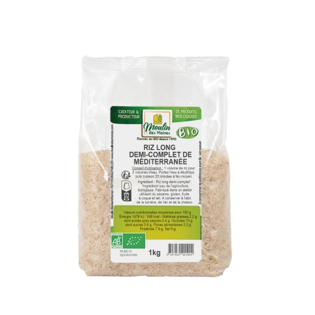 Riz long demi-complet de...