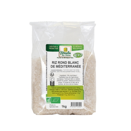 Riz rond blanc de...