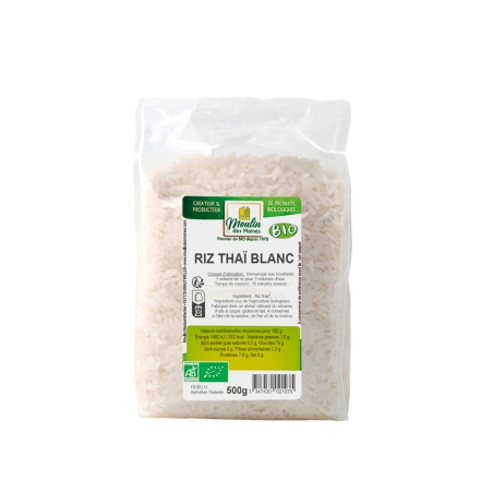 Riz thaï blanc bio