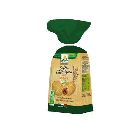 Sablés à la châtaigne bio