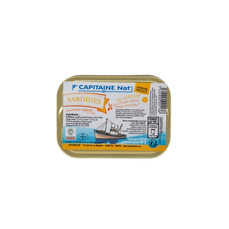 Sardines huile d'olive...