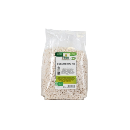 Billettes de riz bio