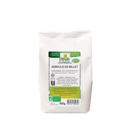 Semoule de millet bio