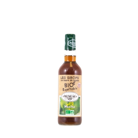 Sirop de canne menthe bio