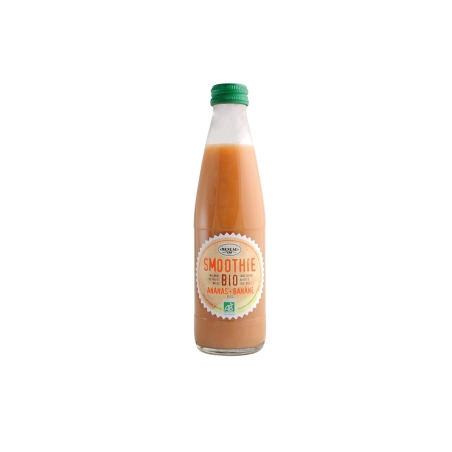 Smoothie ananas banane bio