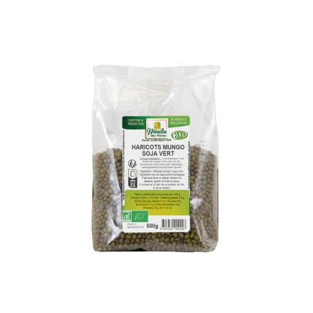 Soja vert mungo bio