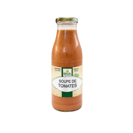 Soupe de tomates à la crème...