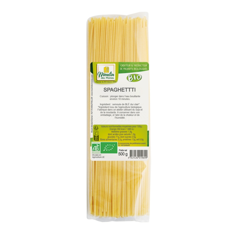 Spaghetti blancs bio