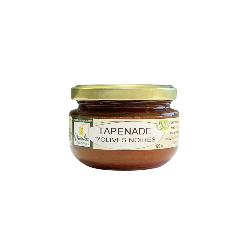Tapenade d'olives noires bio