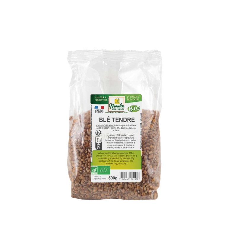 Blé tendre bio