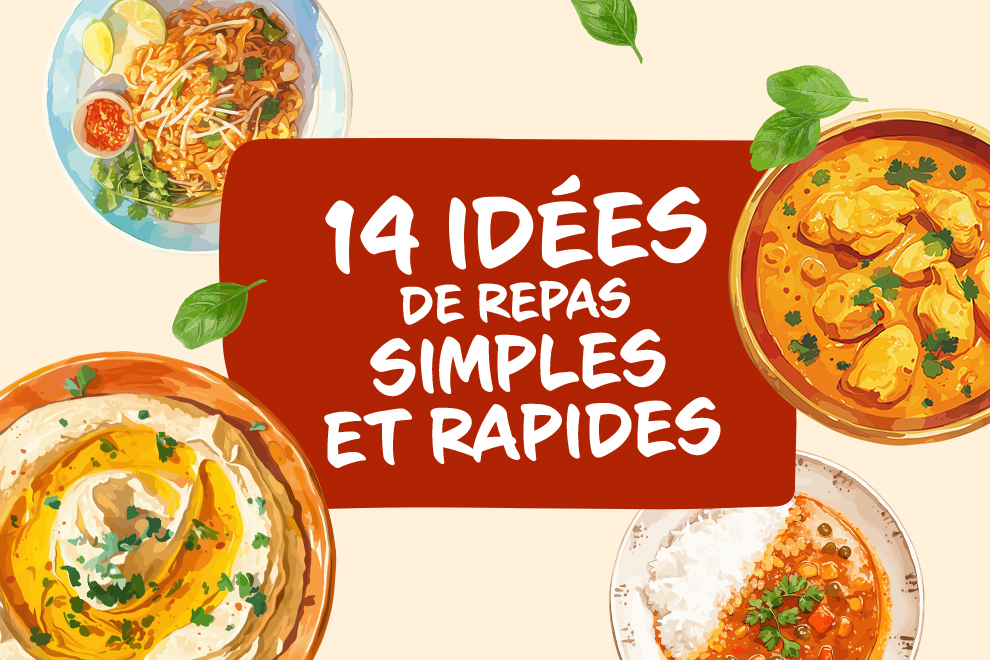 14 repas bio rapides et équilibrés à faire chez soi