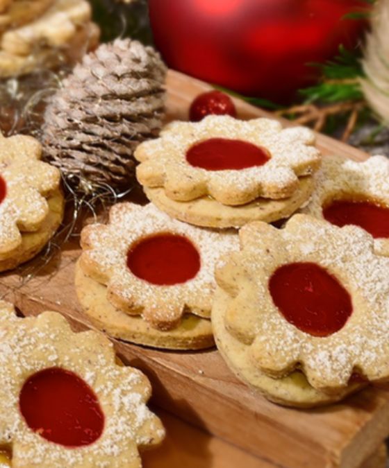 Bredele à la confirette de fraise