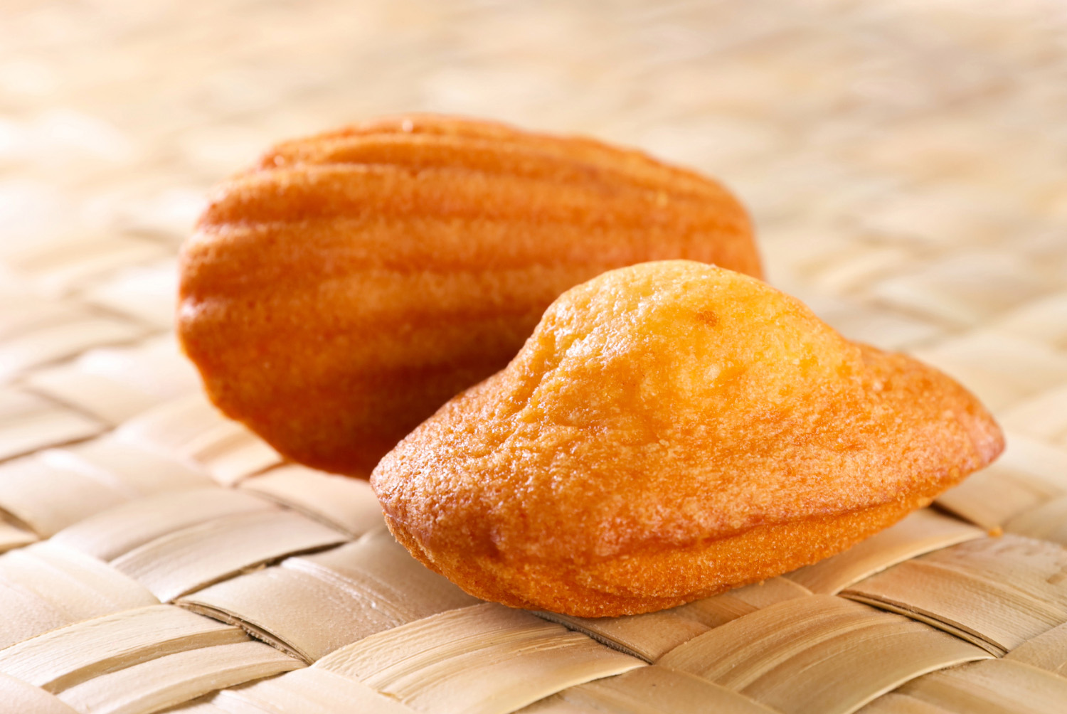 Des madeleines dorées et moelleuses