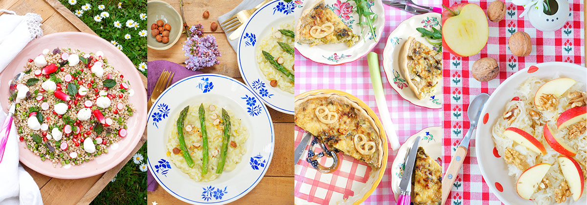 Recettes sucrées, salées, colorées et gourmandes