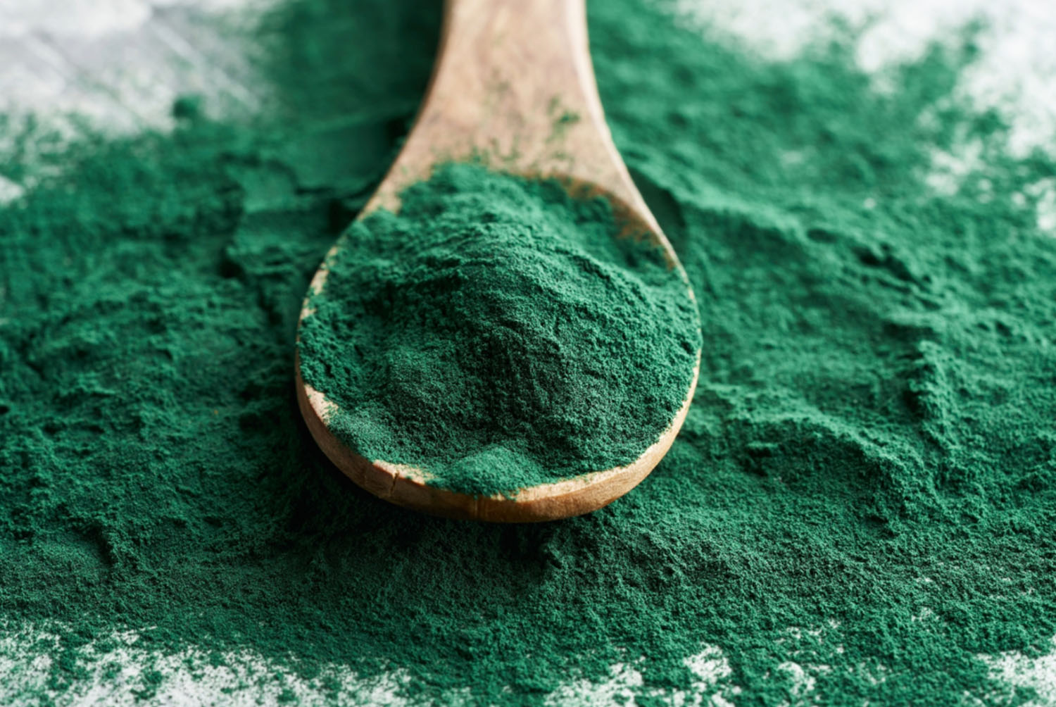 Spiruline bio en poudre, une micro-algue riche en protéines et en antioxydants pour booster l'énergie.