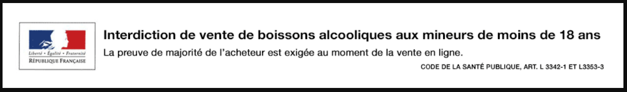 Interdiction de vente de boissons alcooliques aux mineurs de moins de 18 ans